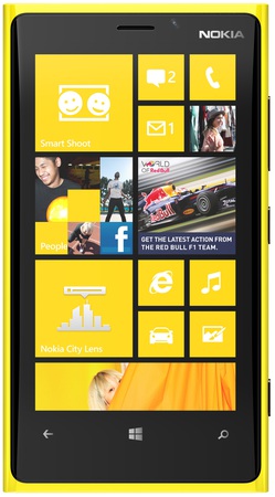 Смартфон NOKIA LUMIA 920 Yellow - Озёры